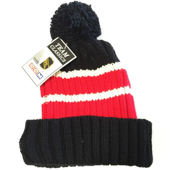 Bonnet NHL Ottawa Senators Vintage Pompon 2 Bonnet NHL Ottawa Senators Vintage Pompon – Image 2