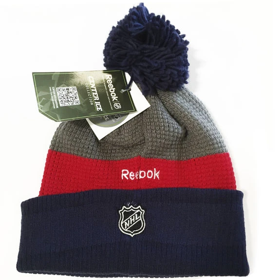 Bonnet NHL Columbus Blue Jackets Pompon 2 Bonnet NHL Columbus Blue Jackets Pompon – Image 2