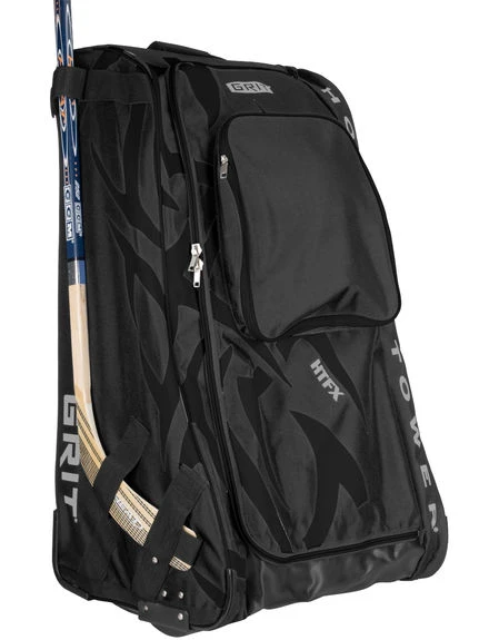 Sac Grit HTFX Hockey Tower Black 3 Sac Grit HTFX Hockey Tower Black – Image 3