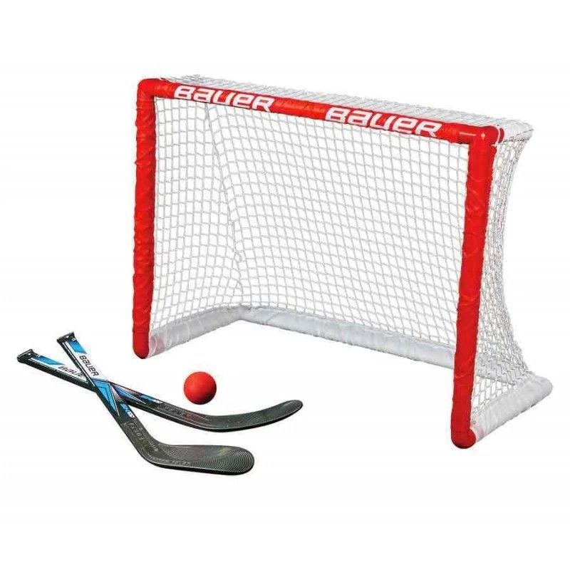 Kit Bauer Mini 1 Cage 2 Crosses 1 Balle 1 Kit Bauer Mini 1 Cage 2 Crosses 1 Balle
