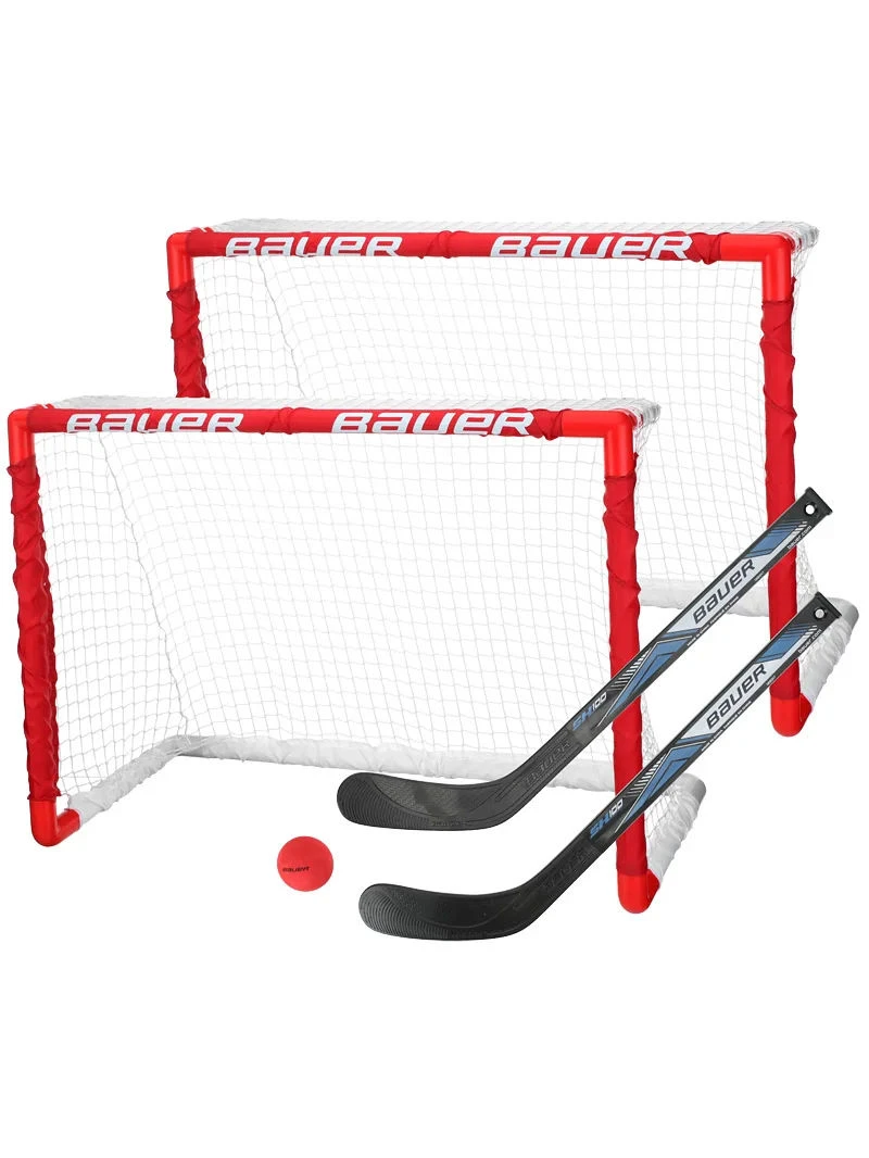 Kit Bauer Mini 2 Cages 2 Crosses 1 Balle 1 Kit Bauer Mini 2 Cages 2 Crosses 1 Balle