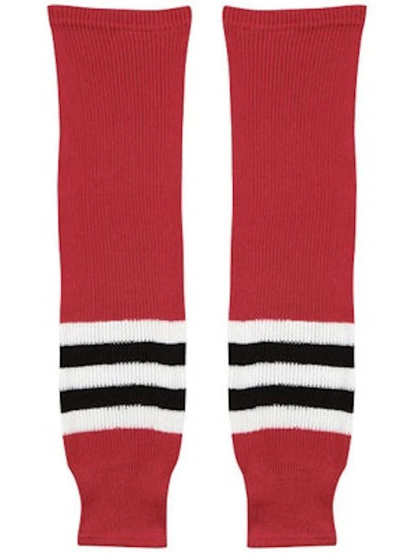 Bas NHL Chicago Blackhawks Rouge 1 Bas NHL Chicago Blackhawks Rouge