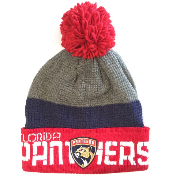 Bonnet NHL Floride Panthers Pompon 1 Bonnet NHL Floride Panthers Pompon
