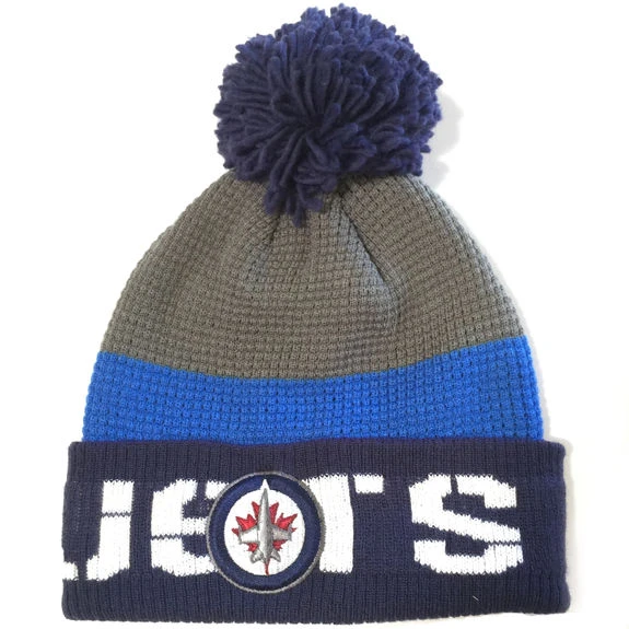 Bonnet NHL Winnipeg Jets Pompon 1 Bonnet NHL Winnipeg Jets Pompon
