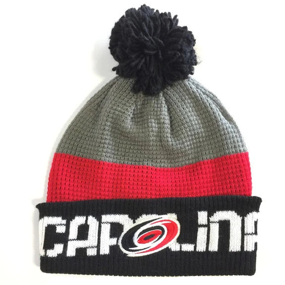 Bonnet NHL Carolina Huricanes Pompon 1 Bonnet NHL Carolina Huricanes Pompon