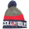 Bonnet NHL Columbus Blue Jackets Pompon
